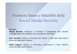 Bonavita Bernardi Reggiani - Social Media Security - E