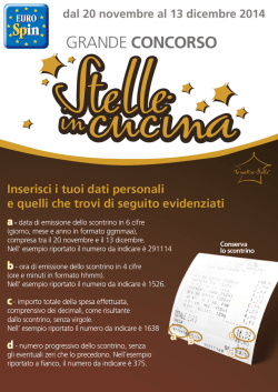Istruzioni - Eurospin