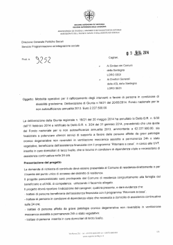 Direzione Generale Politiche Sociali