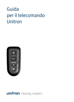 Guida per il telecomando Unitron [PDF]