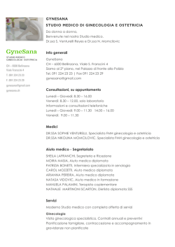 GYNESANA STUDIO MEDICO DI GINECOLOGIA E