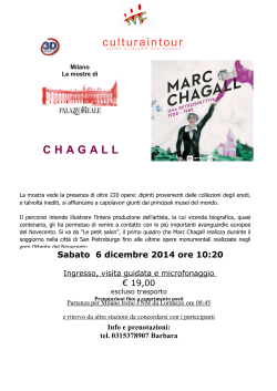 locandina Chagall