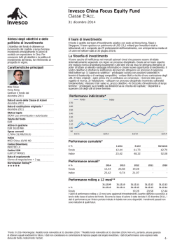 Invesco China Focus Equity Fund Classe E-Acc.