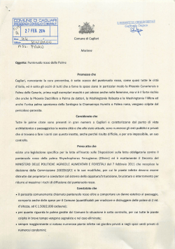 COMUNE DI CAGLIARI __ A_ NSIGMMLW