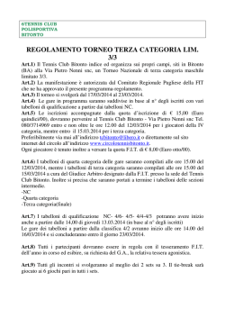 Download File - ASD Tennis Club Polisportiva BITONTO