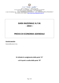 Economia Aziendale - IIS Fermi