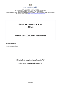 Economia Aziendale - IIS Fermi