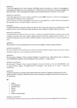 QUESITO l: - Polizia di Stato