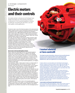 Electric motors and their controls