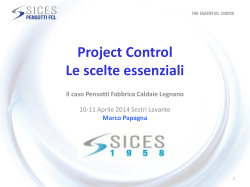 Il Project Control
