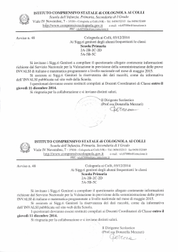 l#(/(ezz..- - Istituto Comprensivo Statale di Colognola Ai Colli