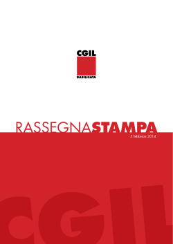 5_2_2014 - CGIL Basilicata