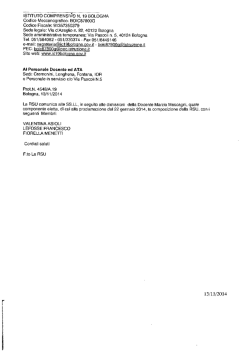 ISTITUT&Ugrave; ooneneoeﬁo n. 19 eomene