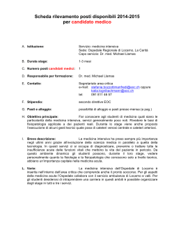 EOC Locarno (ODL) - Associazione Studenti Ticinesi di Medicina