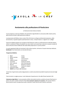 PDF Stampabile - A Tavola con lo Chef