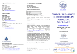 Info - Associazione Italiana di Fisica in Medicina