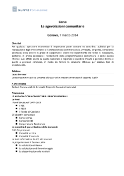 Programma - Ordine dei Dottori commercialisti di Genova