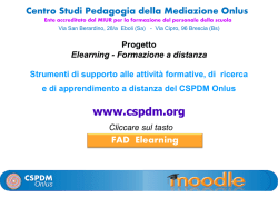 GUIDA ISCRIZIONE ELEARNING FAD