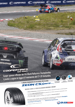 Cooper sponsor ufficiale del FIA World Rallycross