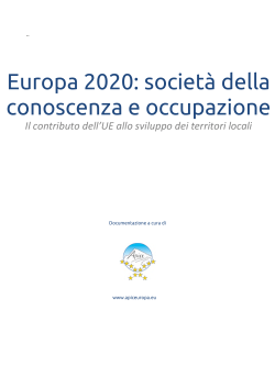 Europa 2020: società della conoscenza e