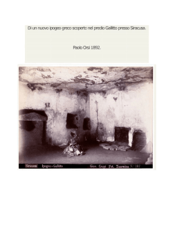 documentazione pdf - memorie di Siracusa
