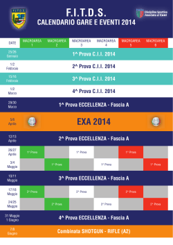 Calendario FITDS 2014