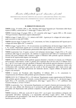 Decreto n. 11267 del 14/02/2014