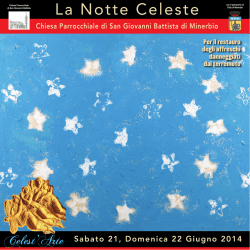 La Notte Celeste - Comune di Minerbio