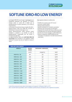 softline idro-ro low energy