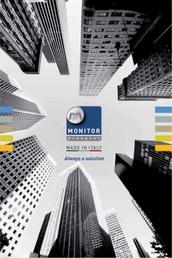 Download the complete lifts catalogue