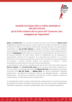 Scarica il pdf - Milano golosa