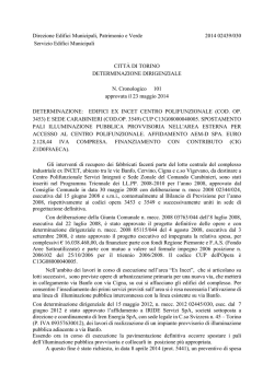 Direzione Edifici Municipali, Patrimonio e Verde
