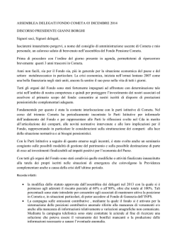 Discorso Assemblea Gianni Borghi