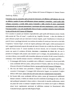 lettera al sindaco pdf