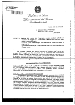 Elezione - Comune di Viareggio