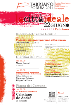 &Icirc; FAB RIAN 0 - Fondazione Aristide Merloni