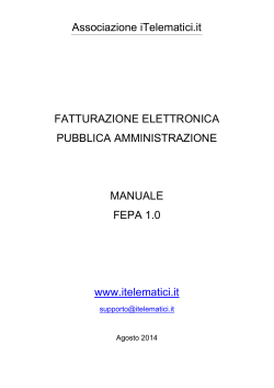 Manuale installazione - Area Soci iTelematici.it