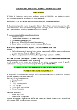 Istruzioni creazione file xml per fattura pubblica