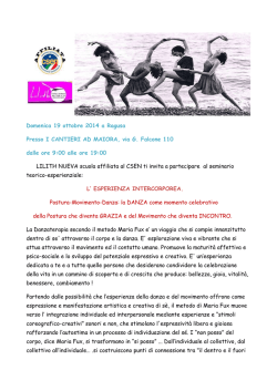 Domenica 19 ottobre 2014 a Ragusa Presso I CANTIERI AD