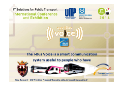 The I-Bus Voice is a smart communication system useful to people