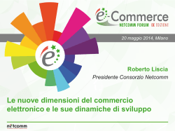 Netcomm – E-commerce forum 2014