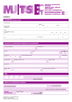 dichiarazione imu/tasi