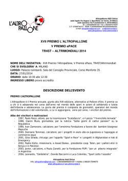 Il Premio - Incrocinews