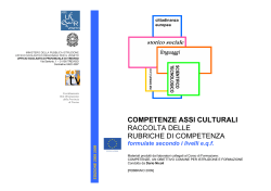 Competenze Assi Culturali - 2014 Istituto Professionale Alberghiero