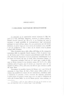 I COLLEGIA NAUTARUM BENACENSIUM