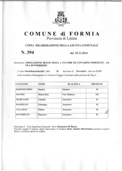 COMUNE di FORMIA
