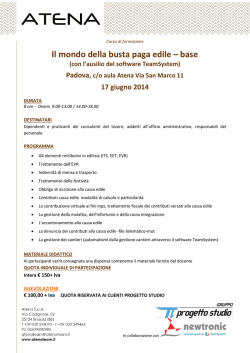 Il mondo della busta paga edile &ndash; base
