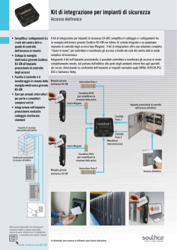 Documentazione tecnica