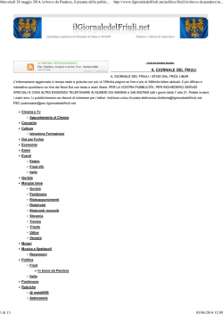 Il Giornale del Friuli
