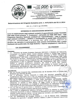 ISTITUTO Con resus1vo F. PRUDENZANO